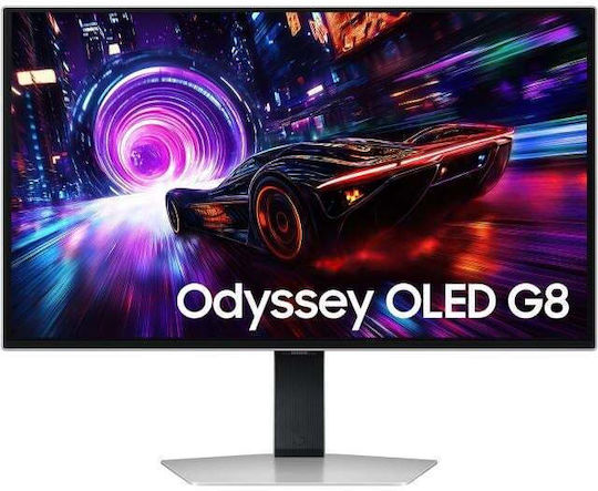 Samsung G8 G81SF OLED HDR Monitor 27" 4K 3840x2160 240Hz mit Reaktionszeit 0.03ms GTG Silber