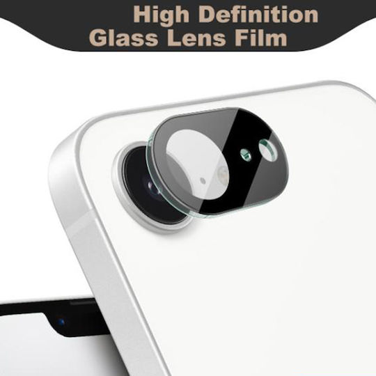 Techsuit Προστασία Κάμερας Μεμβράνη Μαύρο για το iPhone 16e