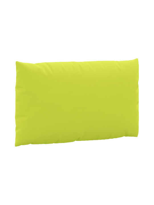 vidaXL Waterproof Sofa Cushion Palette with Backrest Green 3 Pieces
