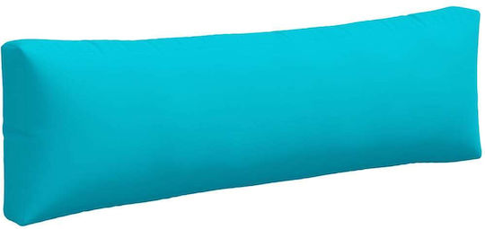 vidaXL Waterproof Sofa Cushion Palette with Backrest Turquoise 3 Pieces