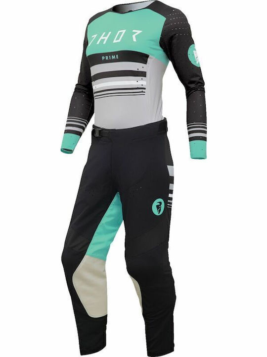 Thor Prime Women's Jersey Motocross Gray
