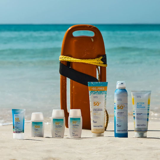 Sensilis Moisturizing and Refreshing Waterproof Sunscreen Gel for Body SPF50+ 250ml