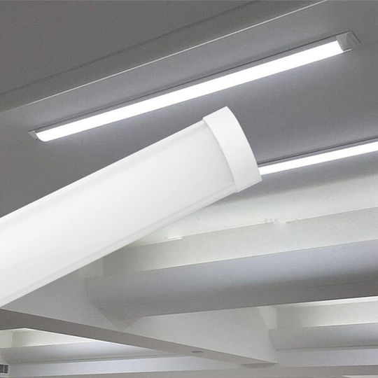 Braytron Φωτιστικό Πάγκου Κουζίνας LED 36W Ψυχρό Λευκό 120εκ.