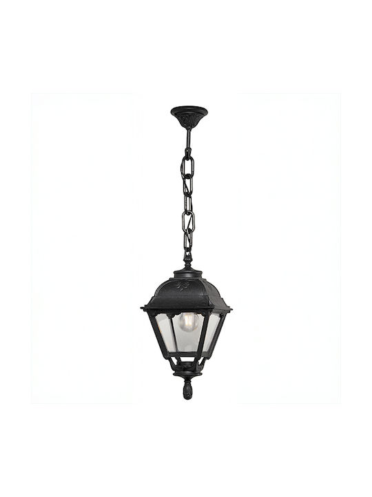 Eurolamp Outdoor Hanging Ceiling Light E27 in Black Color 145-26054