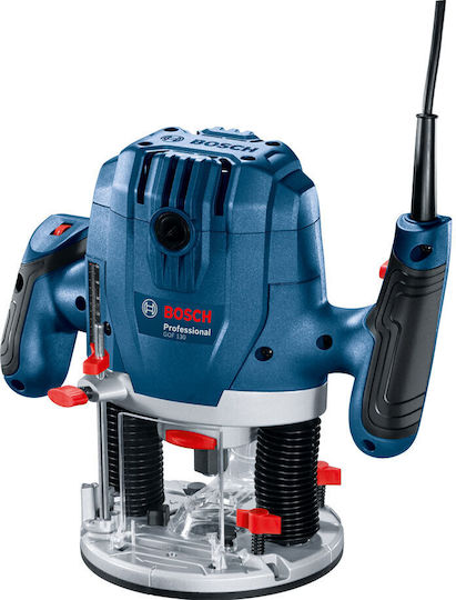 Bosch Gof 130 Professional Κάθετη Φρέζα 1300W με Ρύθμιση Ταχύτητας και με Σύστημα Αναρρόφησης