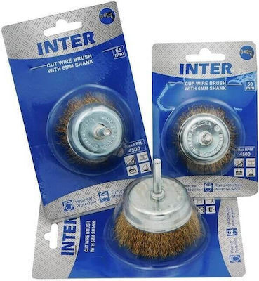 Perie de sârmă pentru burghiu Oem cu ax de 75mm