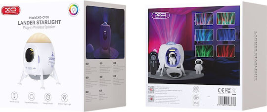XO Projektor Dekorative Tischlampe LED RGB 14,53cm