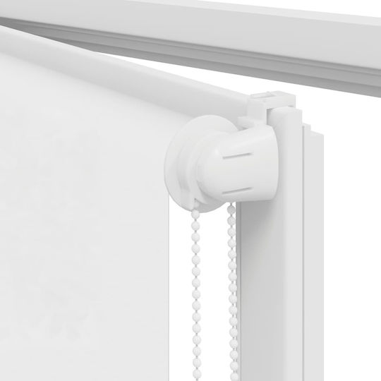 Vidaxl Κουρτίνα Μπάνιου Ρολό 150x240 Εκ Πλάτος Υφάσματος 146 Εκ Λευκό