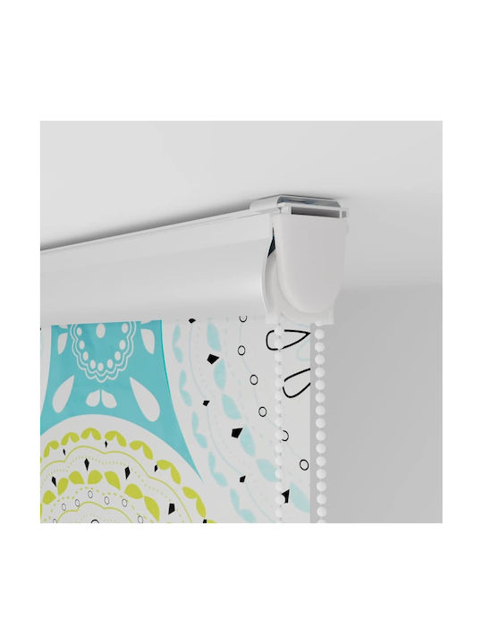 Vidaxl Shower Curtain Roll Cassette 70x240 cm Fabric Width 66 cm Multicolor