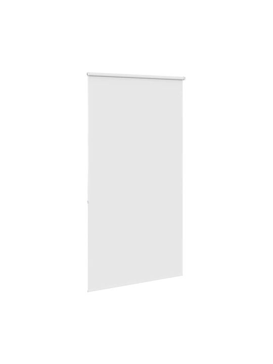 Vidaxl Duschvorhang Rolle 140x240 cm Stoffbreite 136 cm Weiß