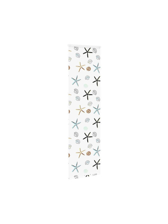 Vidaxl Shower Curtain Roll Cassette 70x240 cm Fabric Width 66 cm Multicolor