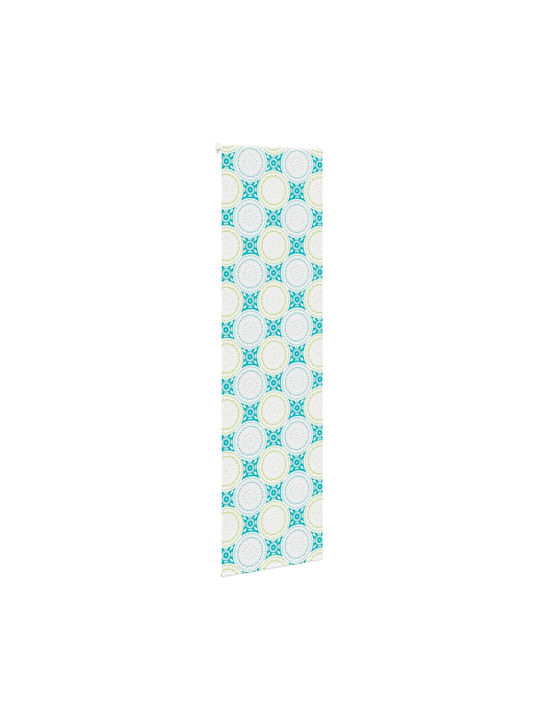 Vidaxl Shower Curtain Roll 70x240 cm Fabric Width 66 cm Blue