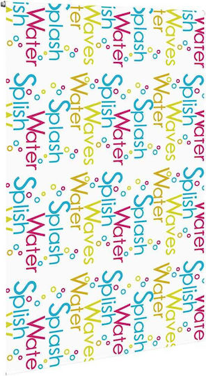 Vidaxl Shower Curtain Roll 150x240 cm Fabric Width 146 cm Multicolor
