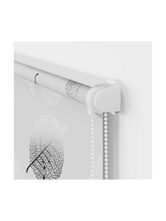 Vidaxl Shower Curtain Roll Cassette 110x240cm Fabric Width 106cm Grey