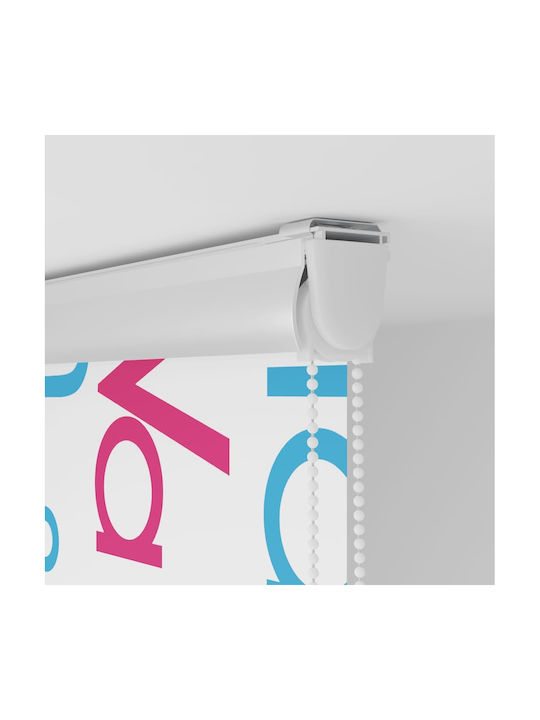 Vidaxl Shower Curtain Roll Cassette 160x240cm Fabric Width 156cm Multicolor