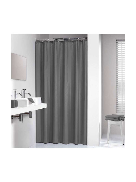 Sealskin Madeira Shower Curtain Fabric 120x200cm Gray 238501114