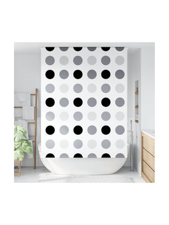Vidaxl Shower Curtain Roll 150x240 cm Fabric Width 146 cm Multicolor