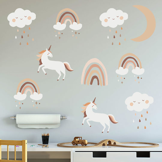 Sipo Kinder Wandsticker Wand 90cm