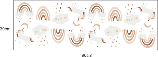 Sipo Kinder Wandsticker Wand 90cm