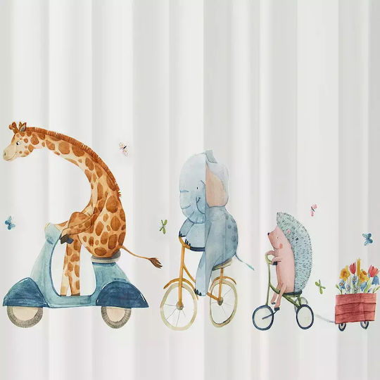 Lino Home Familio Duschvorhang Stoff 180x200cm Beige Lino Home Familio Duschvorhang Stoff 180x200cm Beige