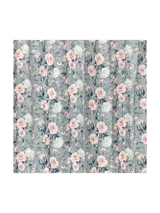 Lino Home Bukketi Shower Curtain Fabric 180x200cm Beige