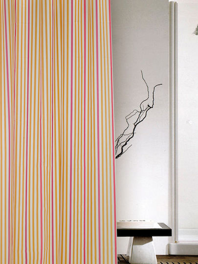 Palamaiki Stripes Duschvorhang 180x200cm Multi