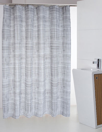 Sorema Mix Savannah Perdea de Baie 180x200cm Gri