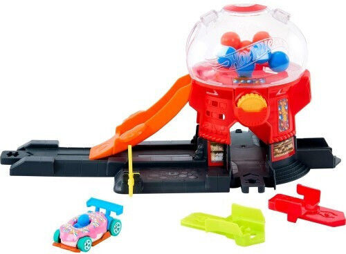 Hot Wheels Писта City Downtown Candy Shop за 4+ години