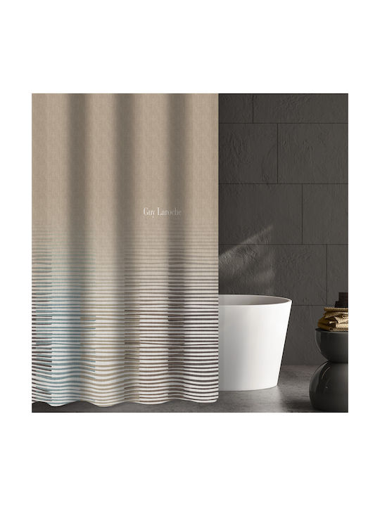 Guy Laroche Lorenzo Shower Curtain 180x185cm Multi