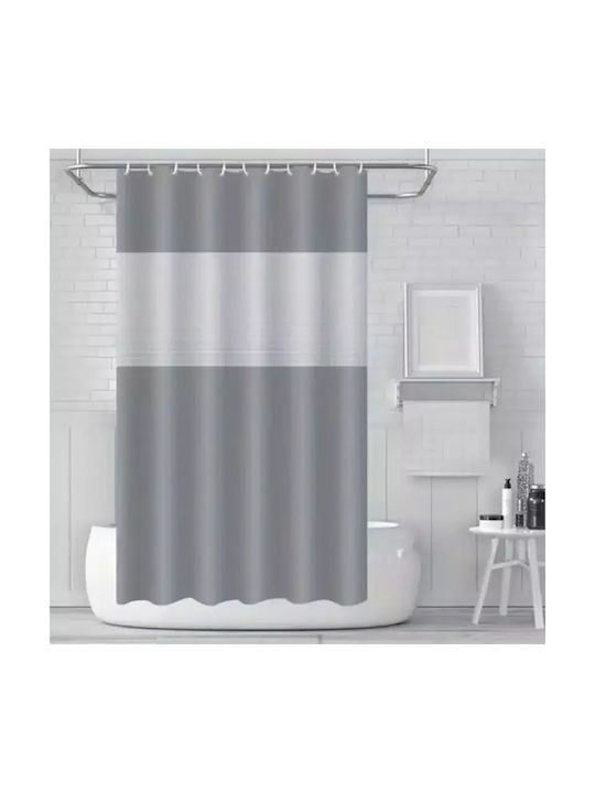 Bathlux Perdea de Baie 180x180cm Gri