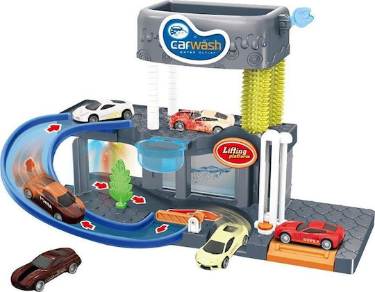 Two-story Car Wash + Za3196 Cars