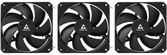 Chieftec Iceberg 360 Dark Υδρόψυξη AIO CPU με 3 Ανεμιστήρες 120mm