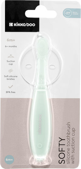 Kikka Boo Softy Бебешка Четка за Зъби за 6м+ Мента