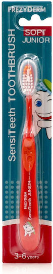 Frezyderm Sensiteeth Kinderzahnbürste für 3+ Jahre Rote