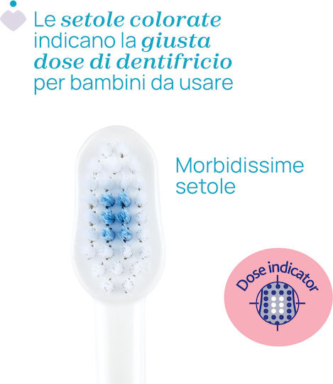 Chicco Hippo Детска Четка за Зъби Синя