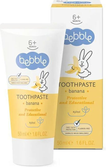 Bebble Pastă de Dinți pentru Bebeluși pentru 6m+ 50ml