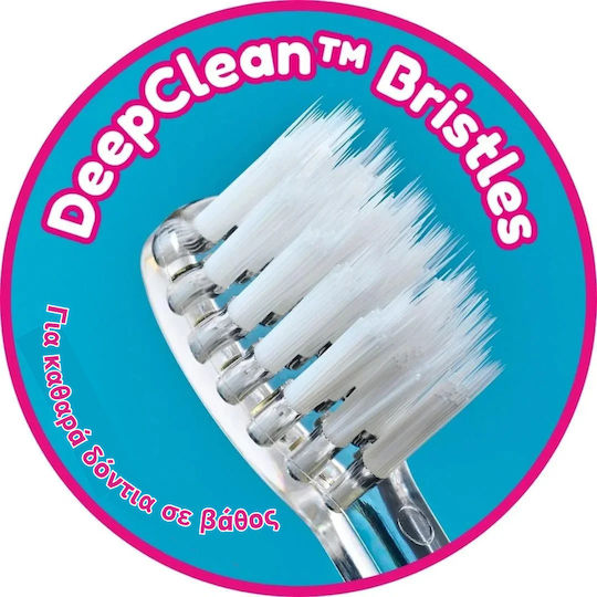 Brush Baby Wildones Children's Electric Toothbrush with Chronograph for 0m+ Panda with Replacement Heads