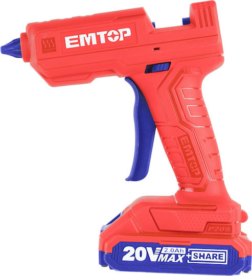Emtop Solo Battery Powered Glue Gun 11.2mm 20V