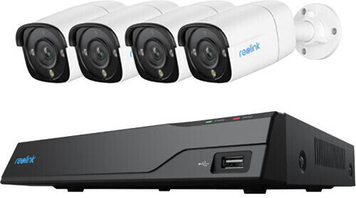 Reolink Σύστημα Παρακολούθησης 4 Καμερών IP 12MP με Καταγραφικό NVR & Σκληρό Δίσκο 2TB