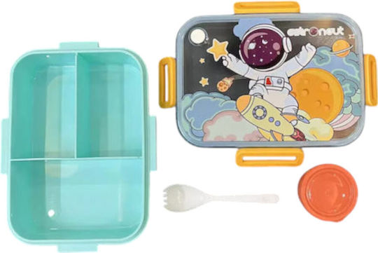 Dorosimo Plastik Kinder Lebensmittelbehälter Türkis
