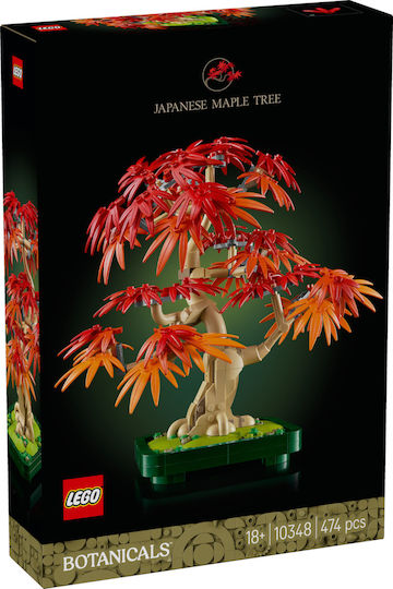 LEGO Botanical Collection Bonsai Japonez Cu Arțar Roșu Pentru 18+