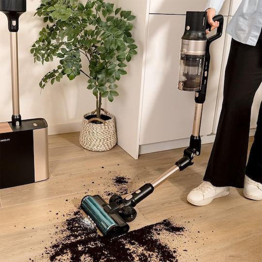Cecotec Conga Rockstar Επαναφορτιζόμενη Σκούπα 2 σε 1 Stick & Χειρός 33.6V Γκρι