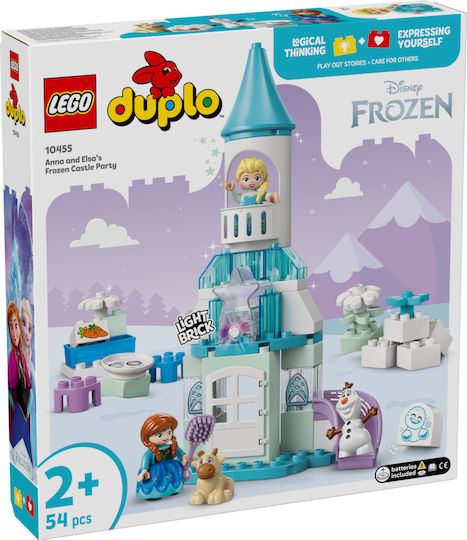 LEGO Duplo Anna and Elsa Frozen Castle Party for 2+ Years 54 Pieces