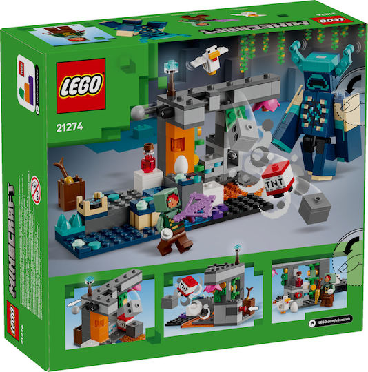 LEGO Minecraft The Warden Encounter for Ages 7+ 238 Pieces