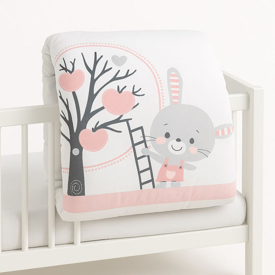 Kikka Boo Wickeltuch Für Kinderzimmer Bunny 90x110cm