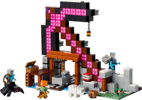 LEGO Minecraft The Pickaxe Mine Pentru 8+ Ani 530 Bucăți 21277 LEGO Minecraft The Pickaxe Mine Pentru 8+ Ani 530 Bucăți 21277