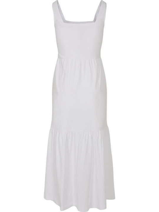 Summer Midi Dress White