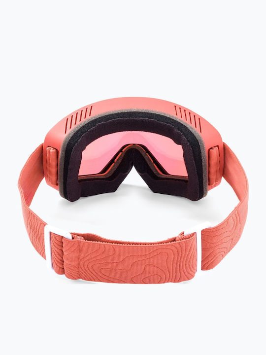 Head Μάσκα Σκι & Snowboard Ενηλίκων Πράσινη με Φακό σε Πράσινο Χρώμα