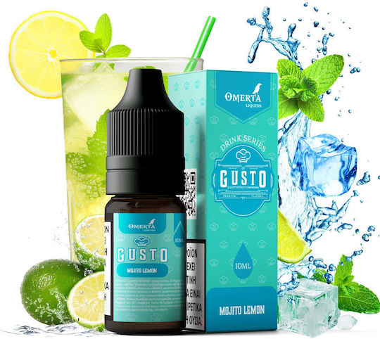 Omerta Готова Течност за Пълнене Gusto Mojito с Плодови Вкус 18мг 10мл