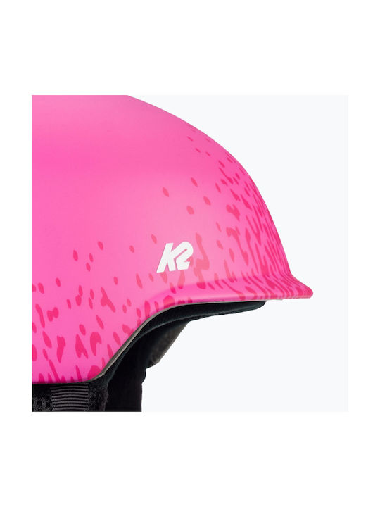K2 Illusion Kinder Ski & Snowboard Helm in Rosa Farbe